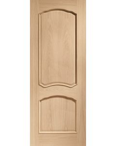 Internal Door Oak Louis with Raised Moulding Unfinished XL