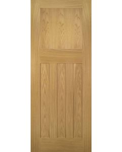 Internal Fire Door Oak Cambridge 1930 4 Panel Untreated