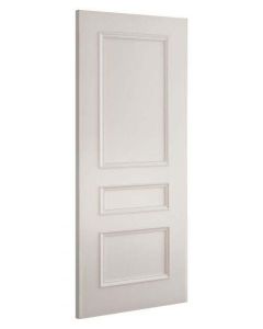 Internal Fire Door White Primed windsor 3 Panel with RM