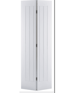 Internal Bifold Door White Primed Mexicano  (lpd)