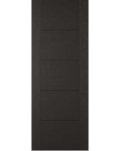 Internal Fire Door Black Laminate Vancouver Prefinished 