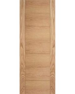 Internal Door Oak Carini 7 Panel Unfinished LPD SPECIAL OFFER - 18mm Solid Oak Lippings 