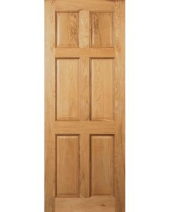 Internal Fire Door Oak Oxford Prefinished 