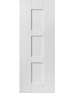 Internal Fire Door White Primed Geo