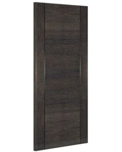 Internal Door Dark Grey Ash Veneer Montreal Prefinished 