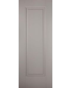 Internal Fire Door Grey Eindhoven 1 Panel Primed Plus