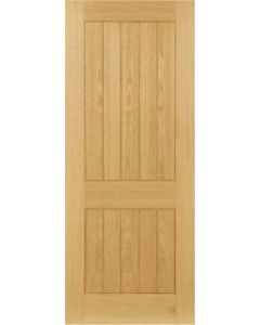 Internal Door Oak Ely 2 Panel Prefinished 