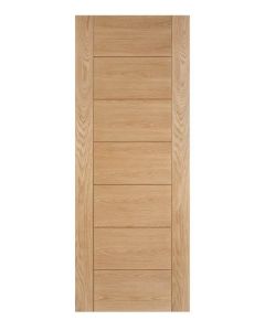 Internal Fire Door Particle Board Core Oak Hampshire 7 Panel Prefinished 