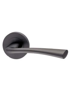 Neva Matt Satin Black Internal Door Handle Pack