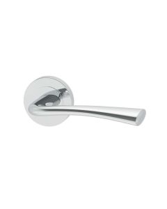 Internal Door Handle Pack Kit Weser in Polished Chrome