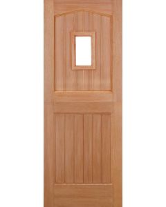 External Door Hardwood Sterling Barnburgh Stable 1 Light M&T Unglazed Untreated