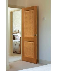 Internal Door Oak Charnwood 2 panel Prefinished 