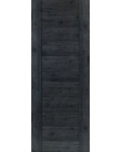 Internal Fire Door Laminate Dark Grey Walnut Wood Effect Alabama Cinza Prefinished 