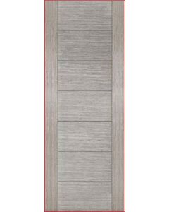 Internal Door Light Grey Stained Veneer Corsica Semi Solid Core Prefinished