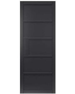 Internal Door Urban Industrial Metro Black