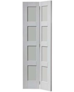 Internal Bi Fold Door White Primed Montserrat