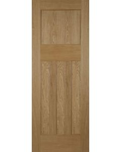 Internal Fire Door Period Oak 1930 4 panel