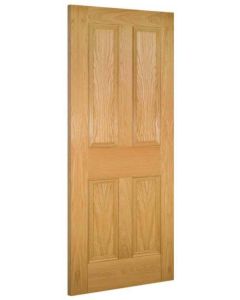 Kingston 4 Panel Deanta Oak Door