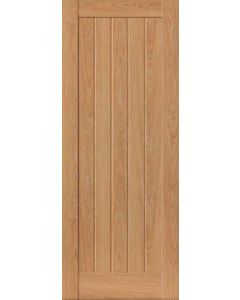 Internal Fire Door LAMINATE Oak Coloured Wood Effect Hudson Prefinished