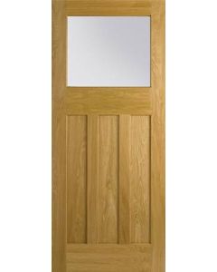 Internal Door Oak Nostalgia DX30's Style Unglazed LPD 