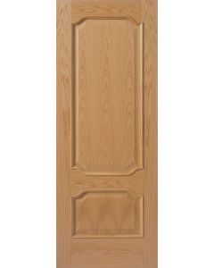 Oak Internal Door 19 MN with Raised Mouldings Un finished 