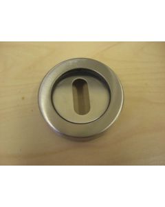 Escutcheon Euro Key STAINLESS STEEL (sold as single item)