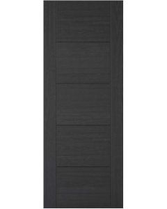 Internal Door Charcoal Black Vancouver 5 Panel Prefinished 