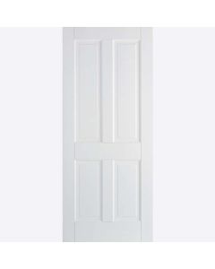 Internal FIRE DOOR White Primed Canterbury 4 Panel