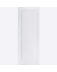 Internal Fire Door Solid White Primed Contemporary Shaker 1 Panel