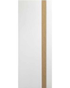 Internal Fire Door White and Rustic Oak Praiano Prefinished DISCONTINUED