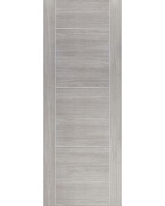 internal Fire Door Laminate White Grey Palermo