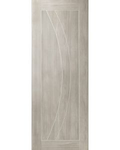 Internal Door Laminate White Grey Salerno