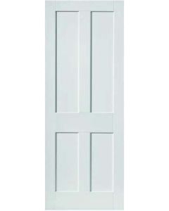 Internal Fire Door White Primed Rushmore