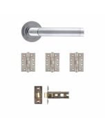 AUGUSTUS MATT / POLISHED CHROME HANDLE PACK