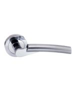 Internal Door Handle Florida Lever on Round Rose SC/PC