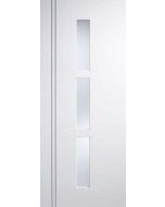 Internal Door White Sierro Blanco Frosted Glazed Prefinished