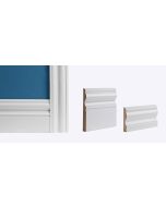 Internal White Primed Skirting Pack Victoriana - 4 Pack